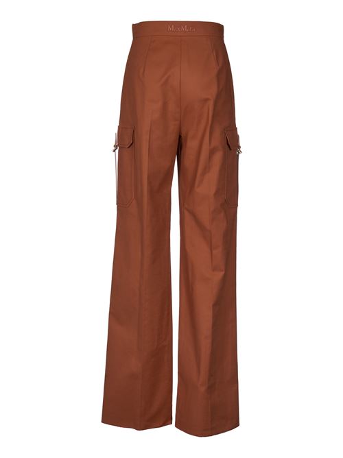 Pantalone largo in raso stretch MAX MARA | 2411131112600003